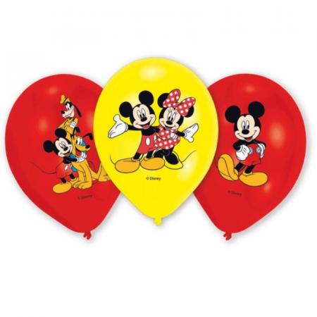 6 Ballone MickeyMouse 28 cm