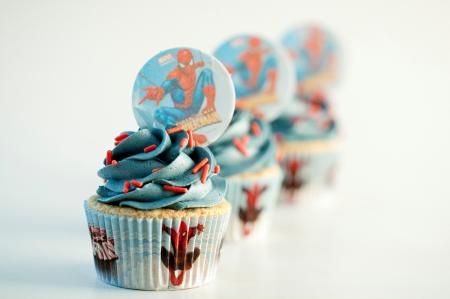 Spiderman Cupcake