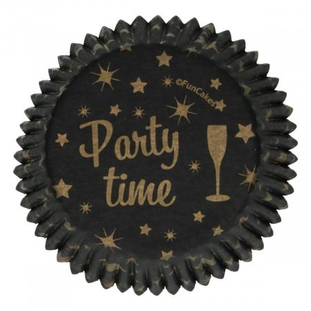 FUNCAKES BAKING CUPS -PARTY TIME- PK/48