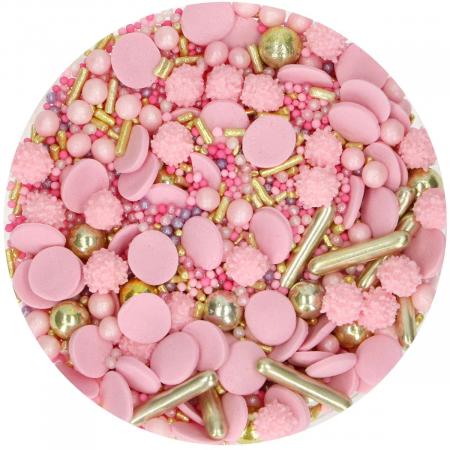 FUNCAKES MEDLEY PAILLETTES -GLAMOUR PINK- 180G