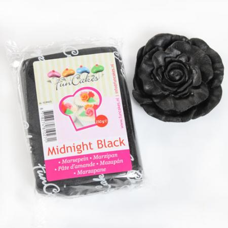 FunCakes Marzipan Midnight Black -250g-