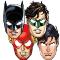8 Justice League Masken