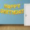 Gold Happy Birthday Luftballon,