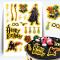 Harry Potter Zucker Stickers, ein A4-Blatt in Zucker, zum Schneiden