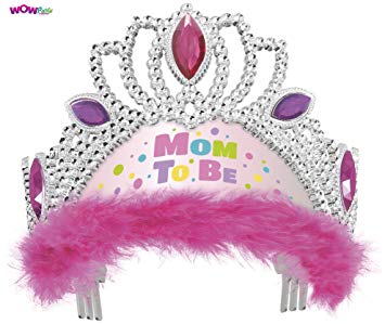 Pink MOM TO BE Tiara