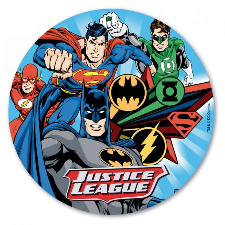 Wafer discs, 20 cm, Justice League