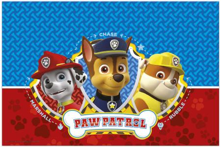 Plastic table cloth, Paw Patrol ready for action 120 x 180 cm
