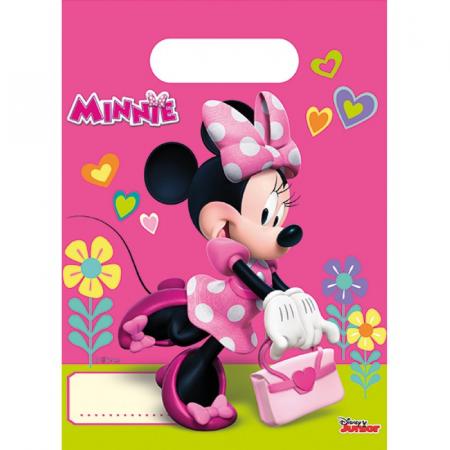 6 plastic bag Minnie