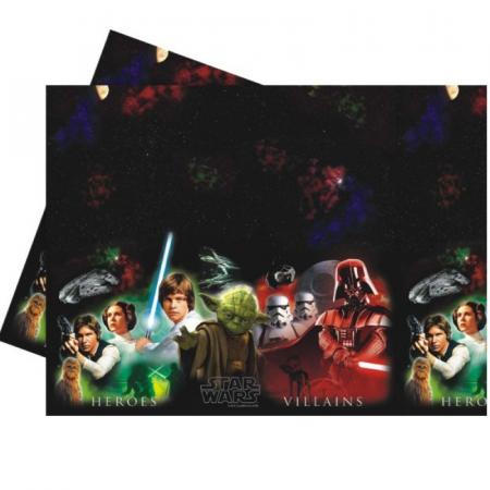 Plastic table cloth,Star Wars HEROS 120 x 180 cm