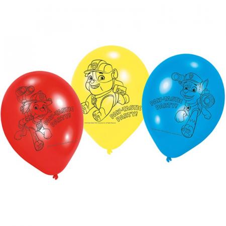 6 Balloons Paw Patrol