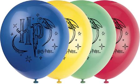 8 balloons Harry Potter 30 cm   4 colors