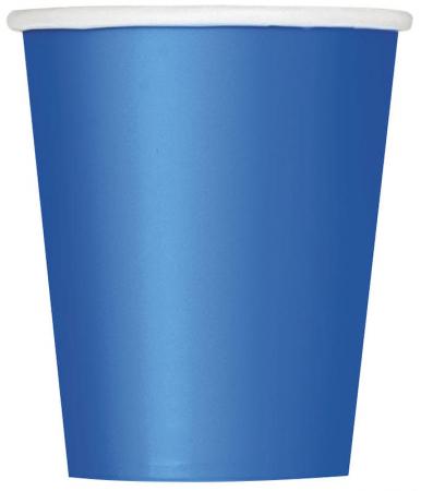 14 paper cup, royal blue, 250 ml