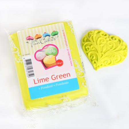 FunCakes Fondant Lime Green -250 g-