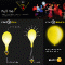 5 Ballons LED ass. vert, bleu, blanche, rouge, jaune 15 heures LED lumière