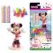 PVC Cake decorating kit Minnie with candles