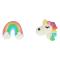 FunCakes Sugar Decorations Unicorn & Rainbow Set/8