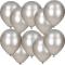 Ballons Premium Pearlized Silver, 30 cm , 50 St.