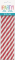 10  Paper   Straws ruby red striped