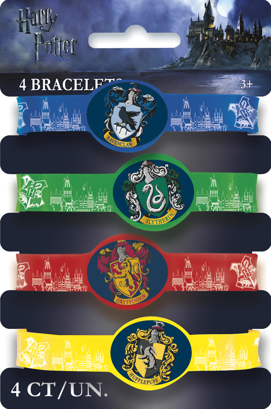 4 bracelets extensible Harry Potter