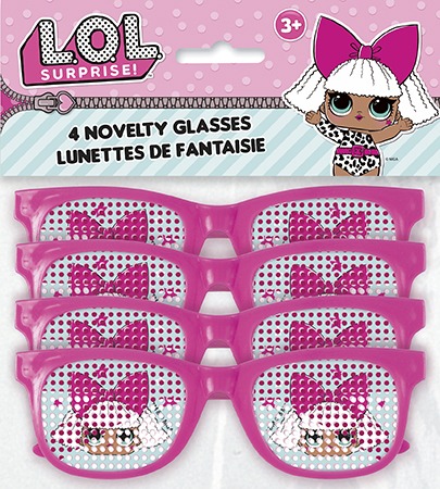 4 lunettes LOL Surprise !
