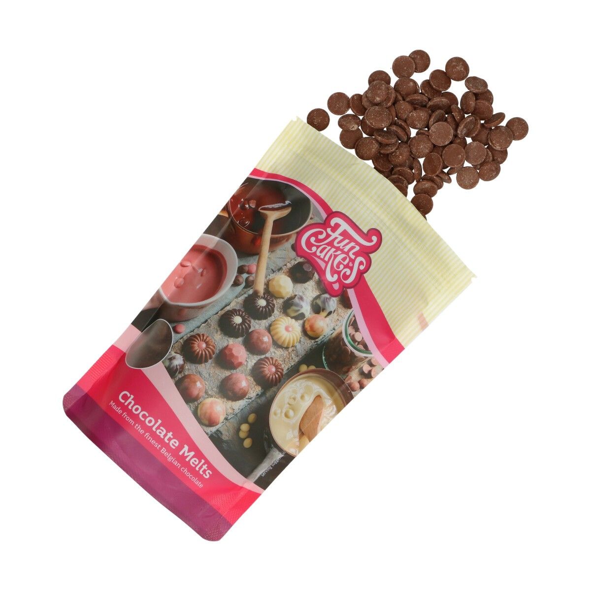 FunCakes Chocolate Melts Milk -350g-