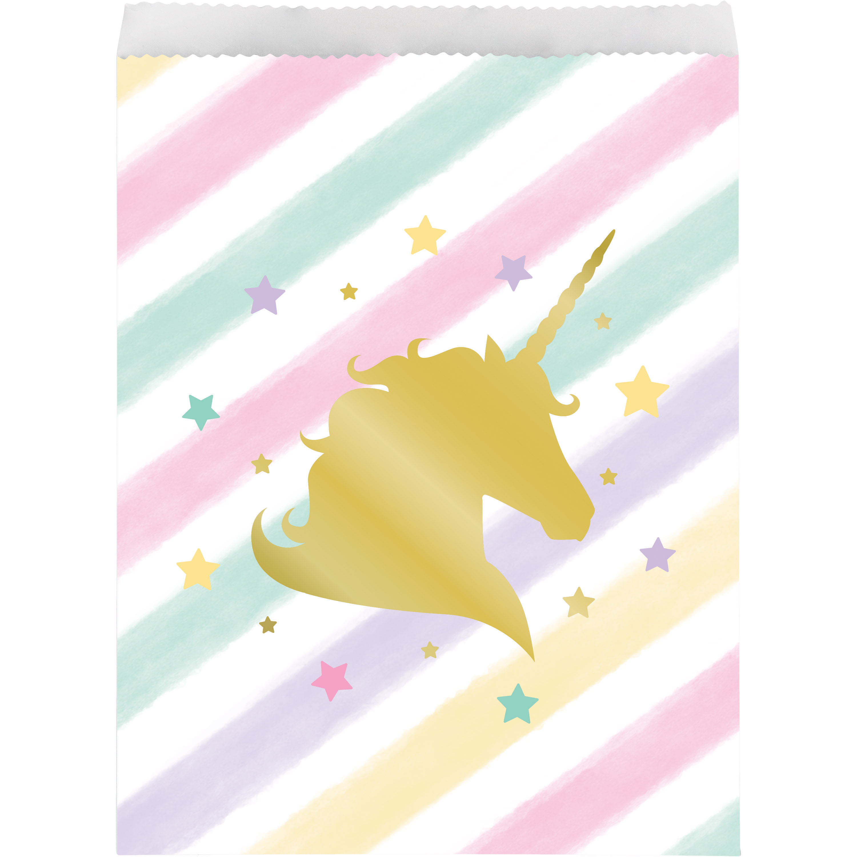 Party Goodie Bags - Unicorn  10 paper bags