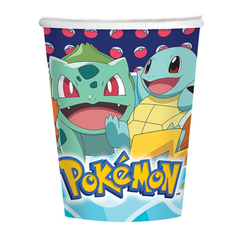 8  cup Pokemon 250 ml