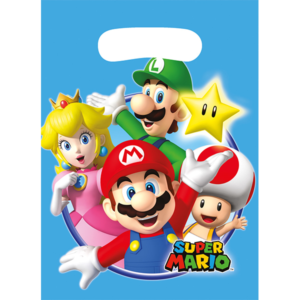 8 Sachets party Super Mario