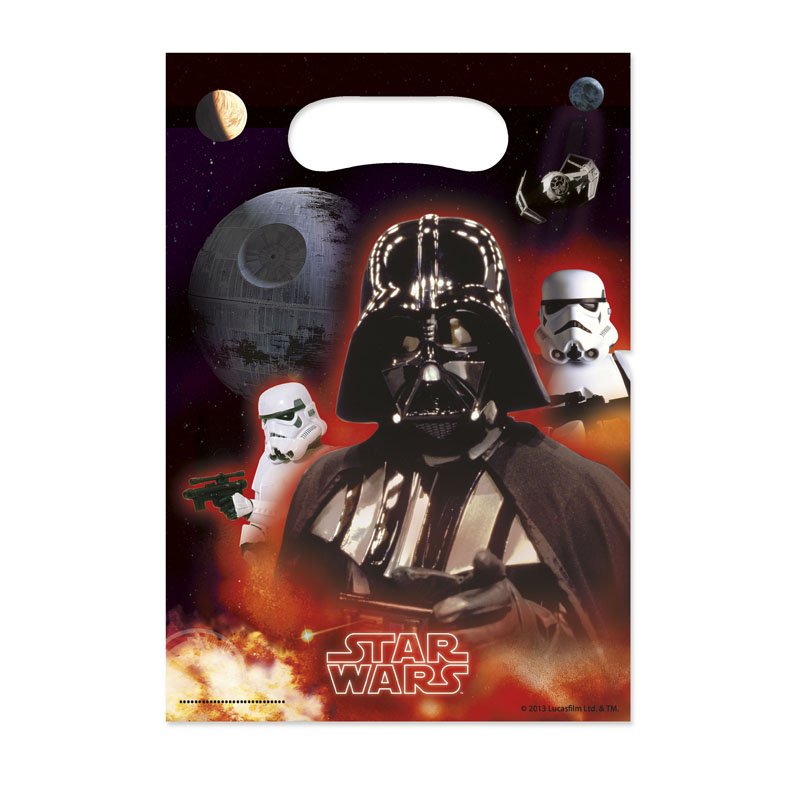 6 Sachets party Star Wars