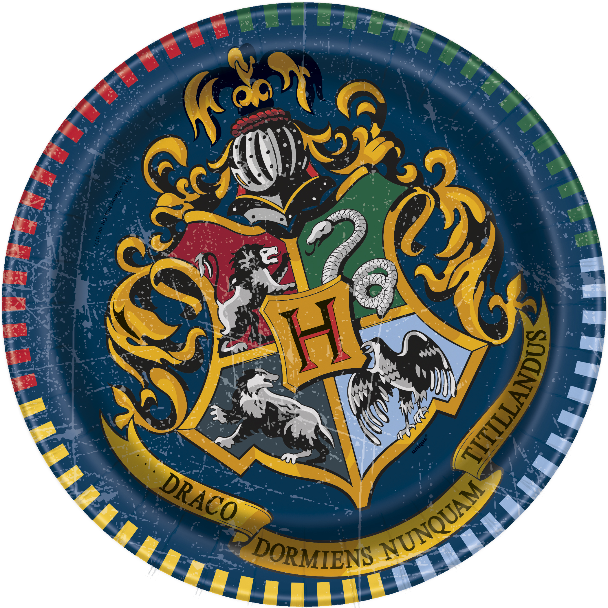 8 Plates 18 cm Harry Potter, carton
