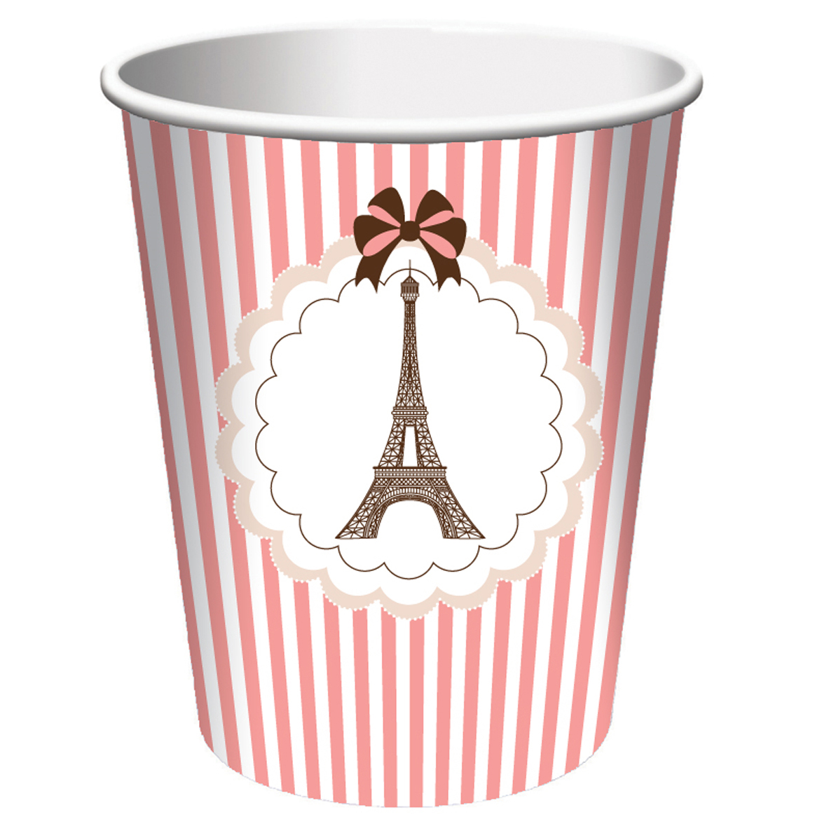 8 Parisienne Cups, 250 ml