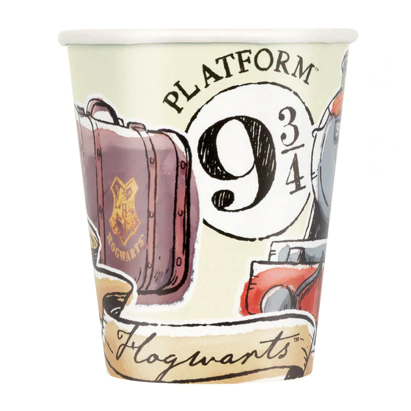 8 paper cup, Harry Potter, 250 ml