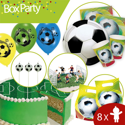 BOX Party Foot set complet pour 8, avec 5 % de remise