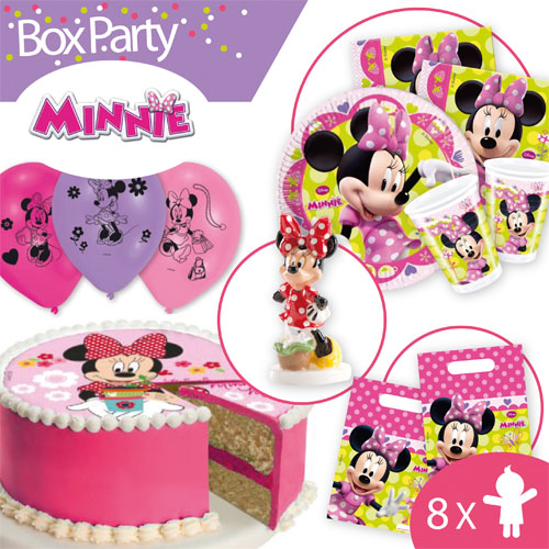 Party Box Minnie, set für 8 , mit 5% Rabbatt