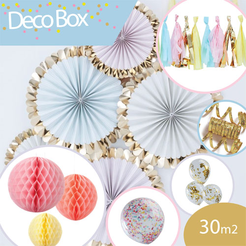 DECO BOX, to decorate up to 30m2, Pastel OR, with 5% discount