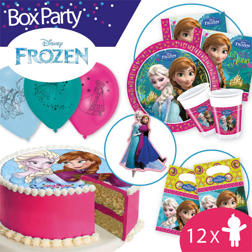 Party Box Frozen, set für 12 bis 16, mit 7% Rabbatt