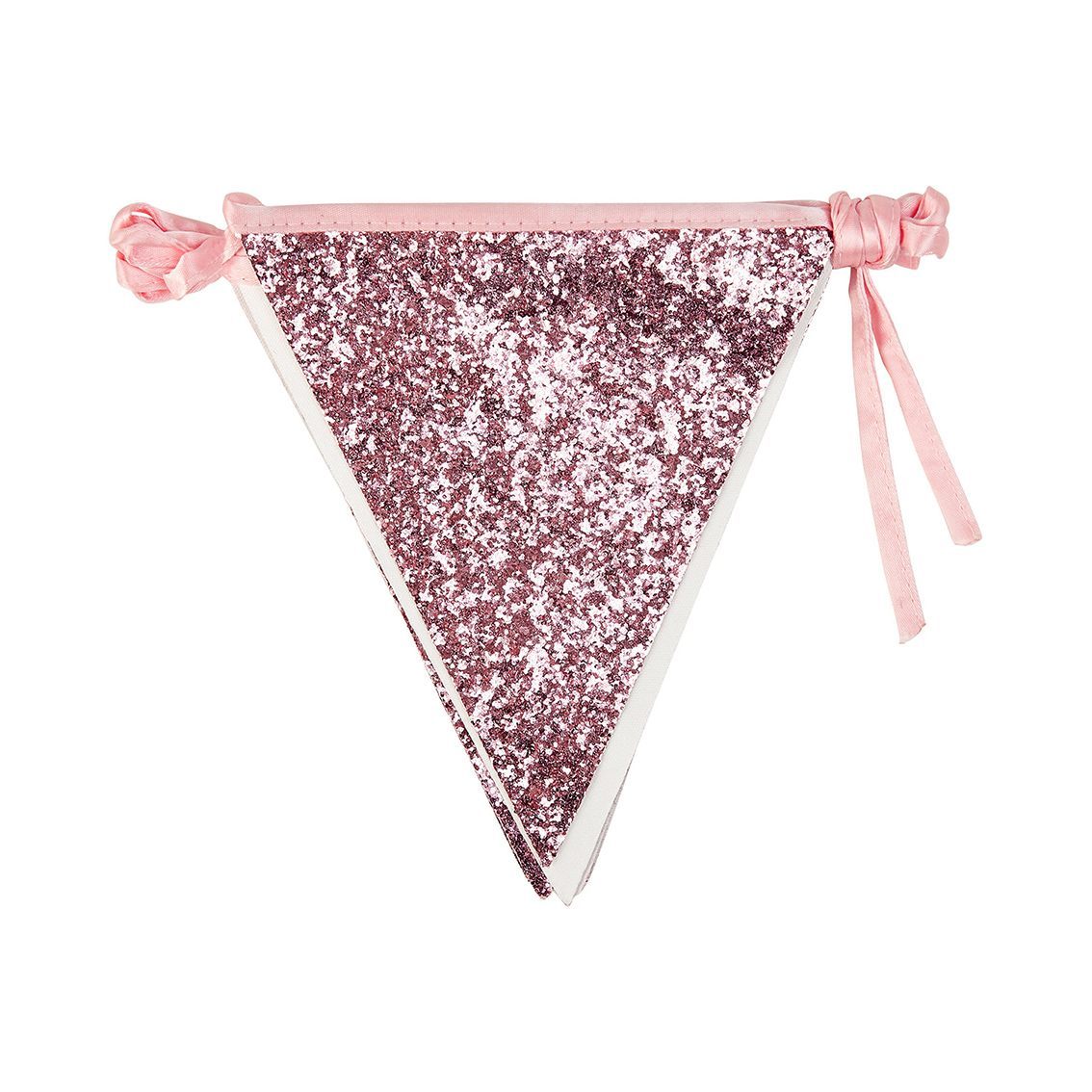 Luxe PINK Gold Glitter Bunting, 3 m