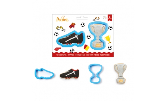 Trophy and football shoe cutters