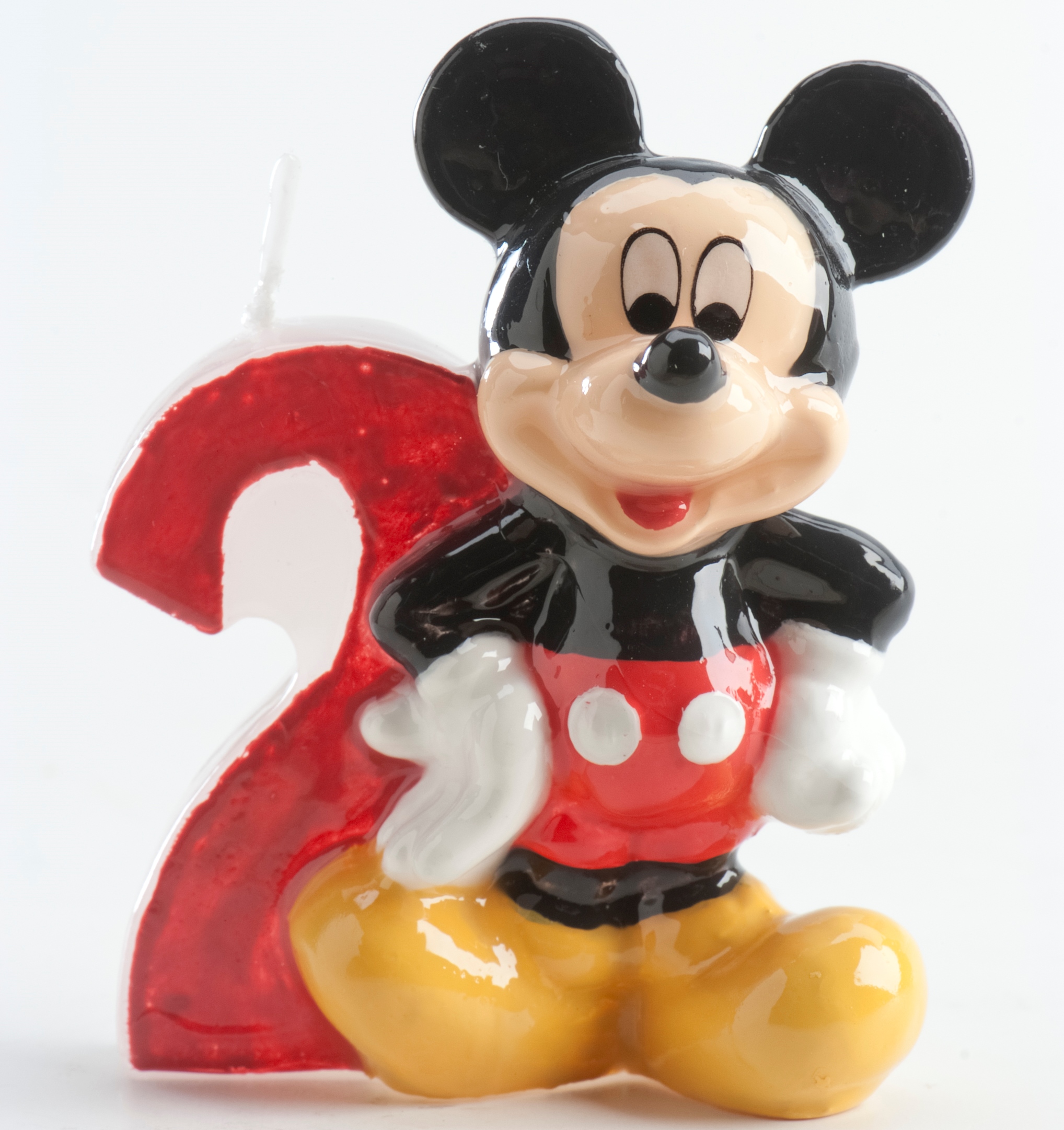 Candle Mickey No 2,  6.5 cm
