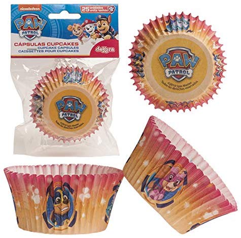 Paw Patrol  cupcake Capsules  25 x