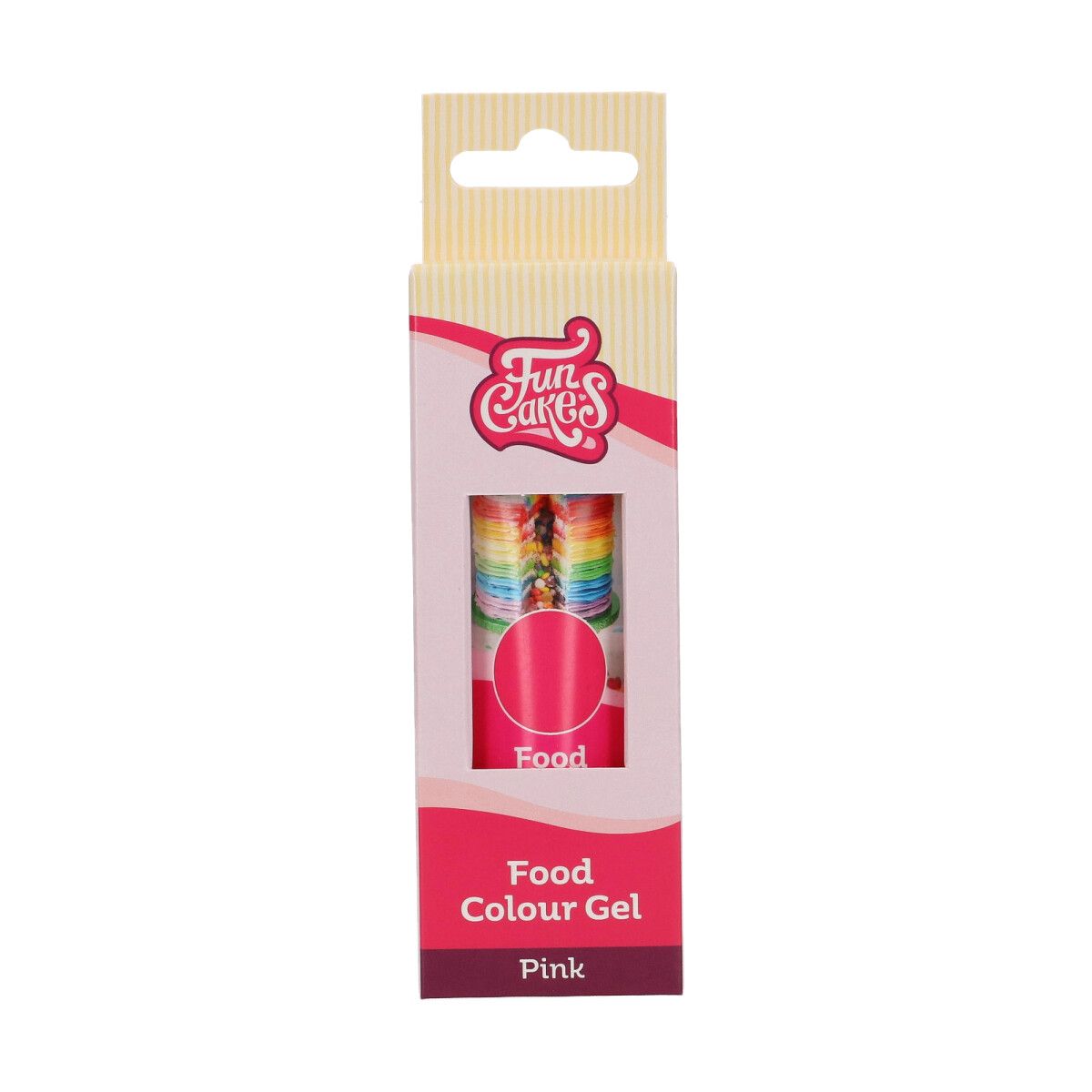 FUNCAKES GEL COLORANT ALIMENTAIRE FUNCOLOURS - ROSE 30 g