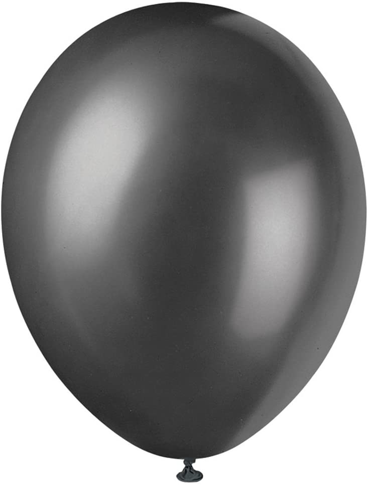 Ballons Premium Pearlized schwarz, 30 cm , 50 St.