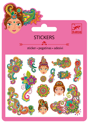 Small stickers - Indian designs