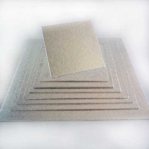 Quadrat Kuchenplatte, 22,5 x 22,5 cm, 4 mm