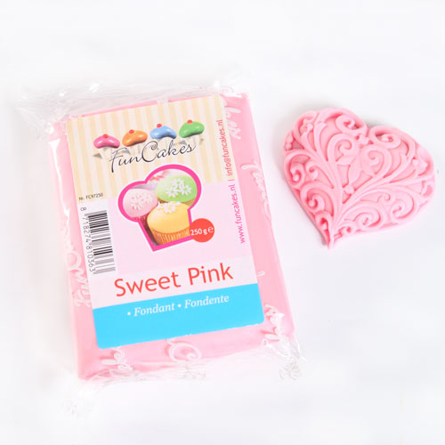 Rollfondant FunCakes  Sweet Pink -250g-