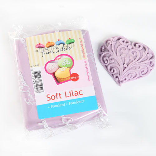 Rollfondant FunCakes  Soft Lilac -250g-