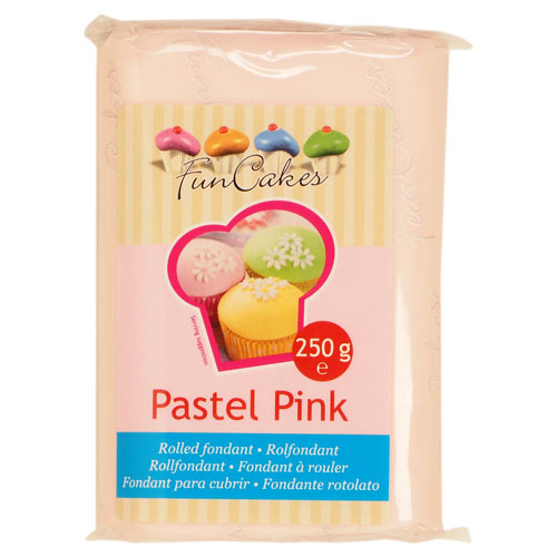 Pâte à sucre Funcakes Rose Pastel-250g-