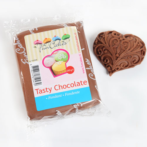 FunCakes Fondant Tasty Chocolate -250g-