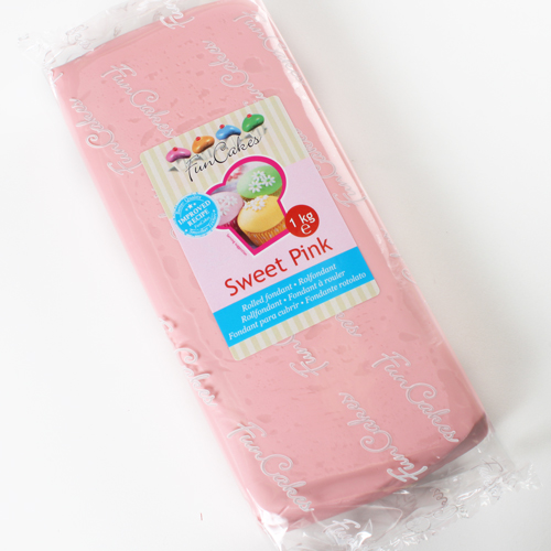Zuckerpaste FunCakes Fondant Rosa, Sweet Pink-1 kg