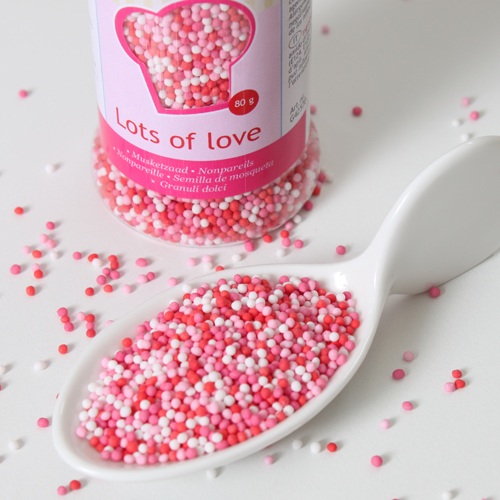 FunCakes Nonpareils Lots of Love -80g-